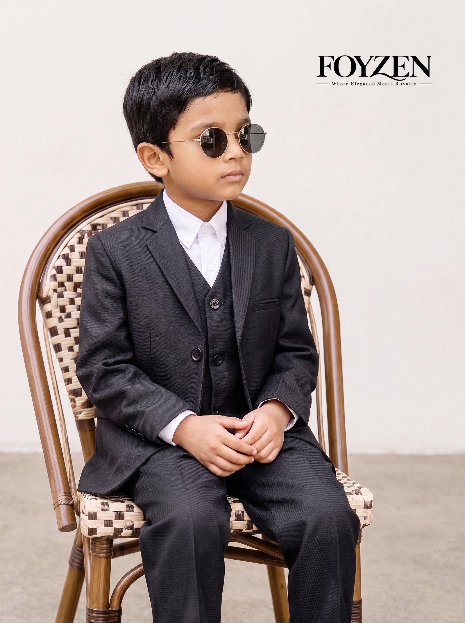 ids Premium black blazer set by foyzen